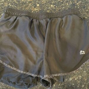 *3/$15 RBX Women's Standard Black L Lined Sports Shorts Gym Running Activewear